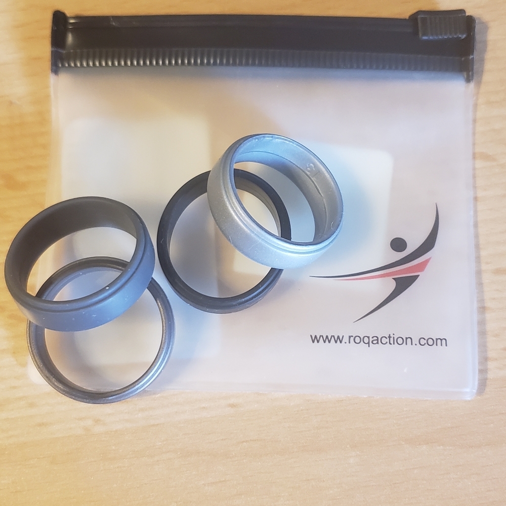 Silicone Rings for men- Step Edge Style